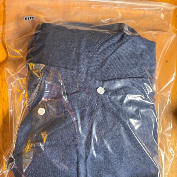 Norse Projects Blue Long Sleeve Pocket Cotton Button Down Shirt Size S - Picture 7 of 7